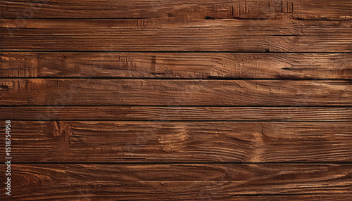 Brown wooden background. Wooden planks. Wood texture. Natural wooden wall background or texture.	