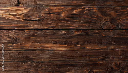 Brown wooden background. Wooden planks. Wood texture. Natural wooden wall background or texture.	
