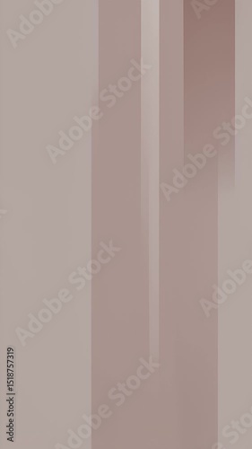 Minimalist Interior Design with White Vases and Pantone Mocha Mousse Wall