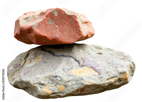 Natural two stone object.