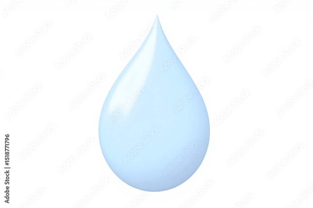 water drop on a white background water drop on a white background