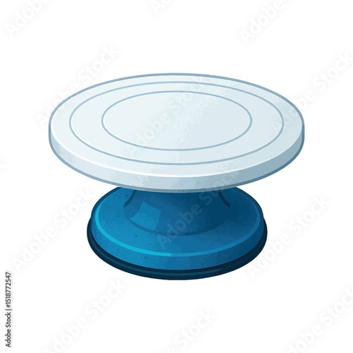 Cake Decorating Turntable Vector – Rotating Stand for Icing and Frosting Cakes