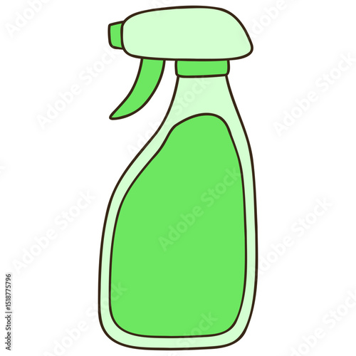 illustration of a spray bottle