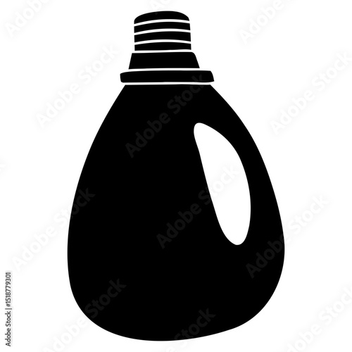 detergent bottle vector logo icon