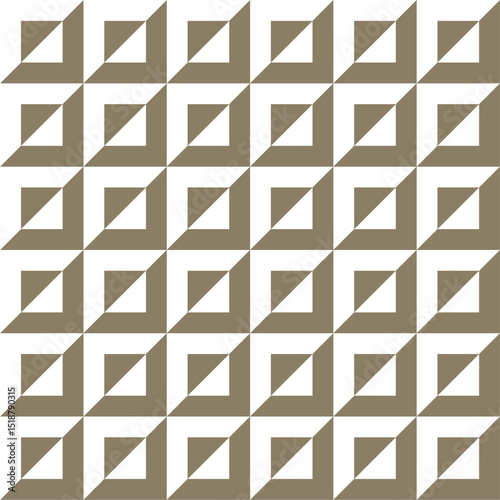 Seamless geometric abstract pattern with a modern style