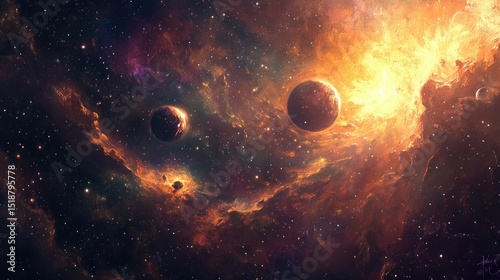 universe background astronomy universe, drawing image 