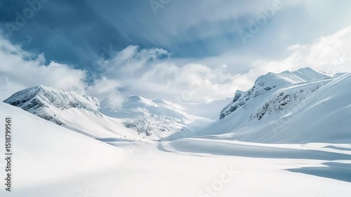 Snow-Covered Mountains 4K Videos