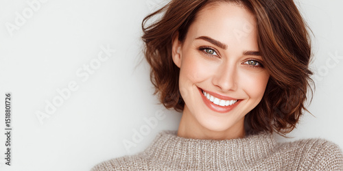 Sonrisa Perfecta: Estética Dental Femenina. generativa IA