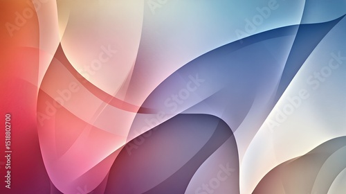 Abstract Colorful Waves Gradient Background Design