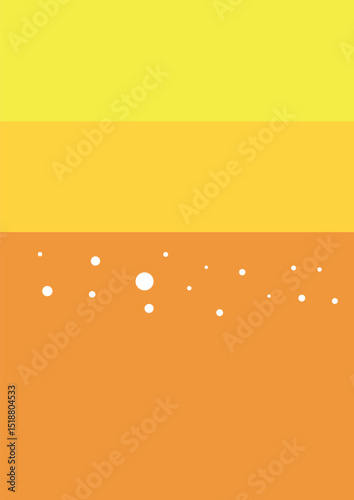 abstract orange background beer