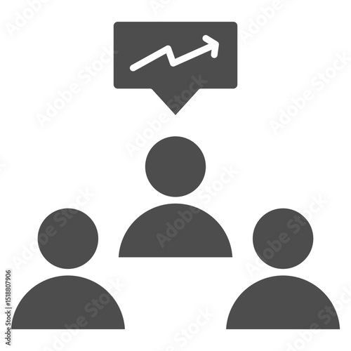 Demand Glyph Icon Element For Design