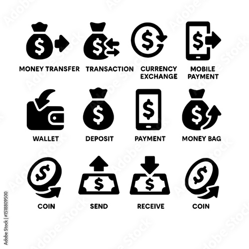 Financial and Payment Icons