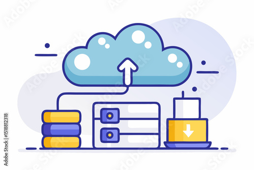 cloud backup files uploading