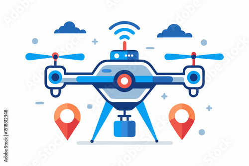 drone gps navigation camera