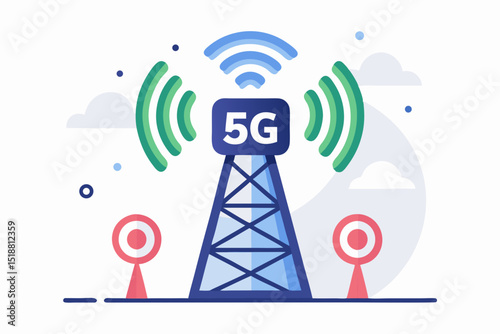 mobile tower strong signal waves