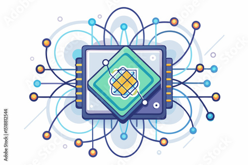 quantum computer processor rotating particles