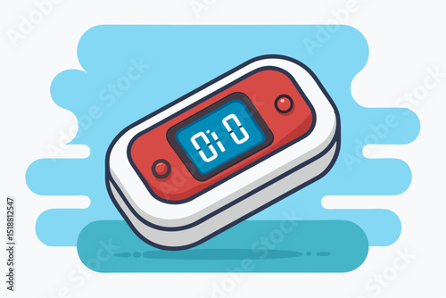 pulse oximeter finger oxygen display