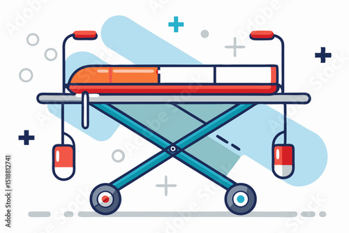 emergency stretcher foldable legs