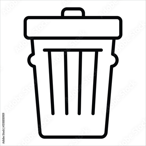 Kitchen Midden  Icon Element For Design