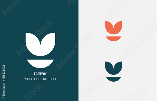 Y Logo Design, Initial Logo Y branding company, vector illustration