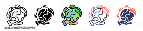 Save The Planet multiple icon