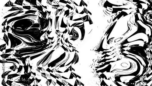 ILLUSTRATION ABSTRACT GRUNGE BLACK GRAINY TEXTURE BACKGROUND. DISTRESS DIRTY ROUGH MONOCHROME COLOR DESIGN VECTOR