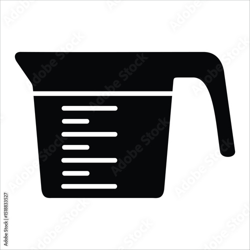 Measuring Cup  Icon Element For Design