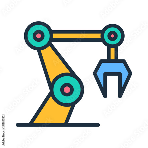 Robot Arm Icon