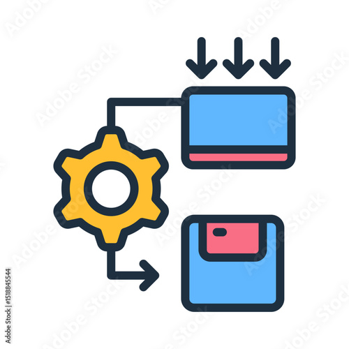 Etl Process Icon