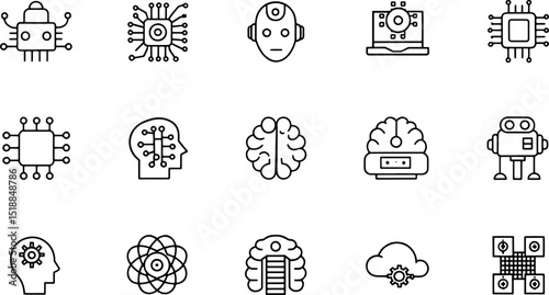 artificial intelligence line editable stroke icons (1).eps