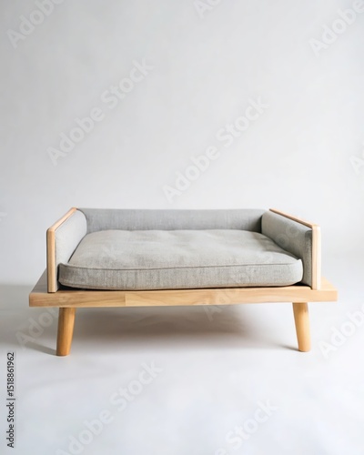 Modern Minimalist Pet Bed Stylish & Comfortable Wooden Dog Bed Design