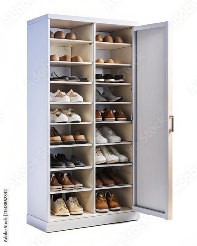 Modern Shoe Storage Cabinet Maximize Space with Elegant Design