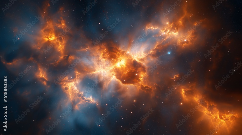 Fototapeta premium fire explosion background loop