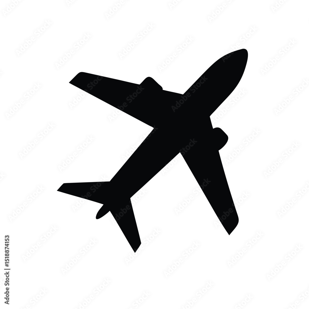 vector airplane icon vector airplane icon