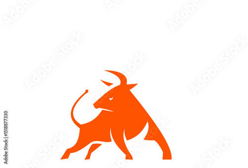 bull with horns