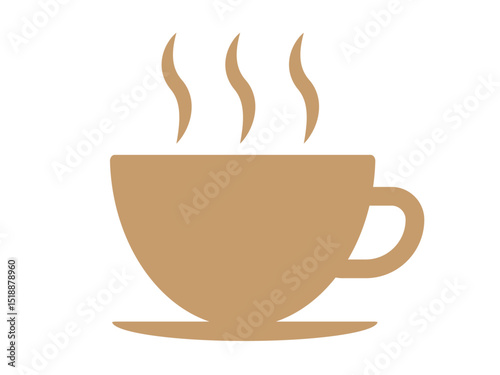 カフェのアイコン（コーヒーカップのマーク）