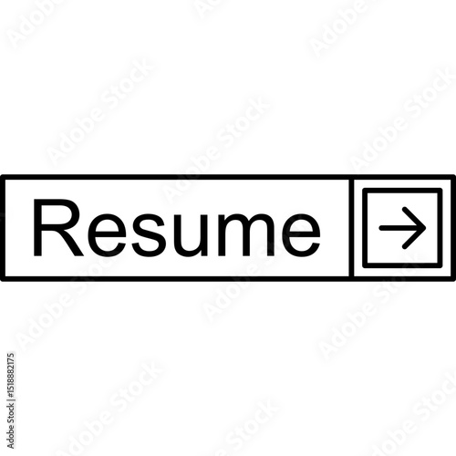Resume Vector Icon