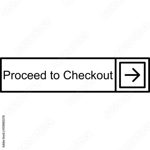 Proceed to Checkout Vector Icon