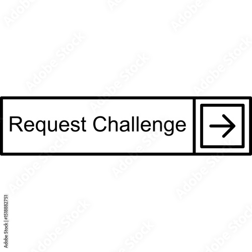 Request Challenge Vector Icon