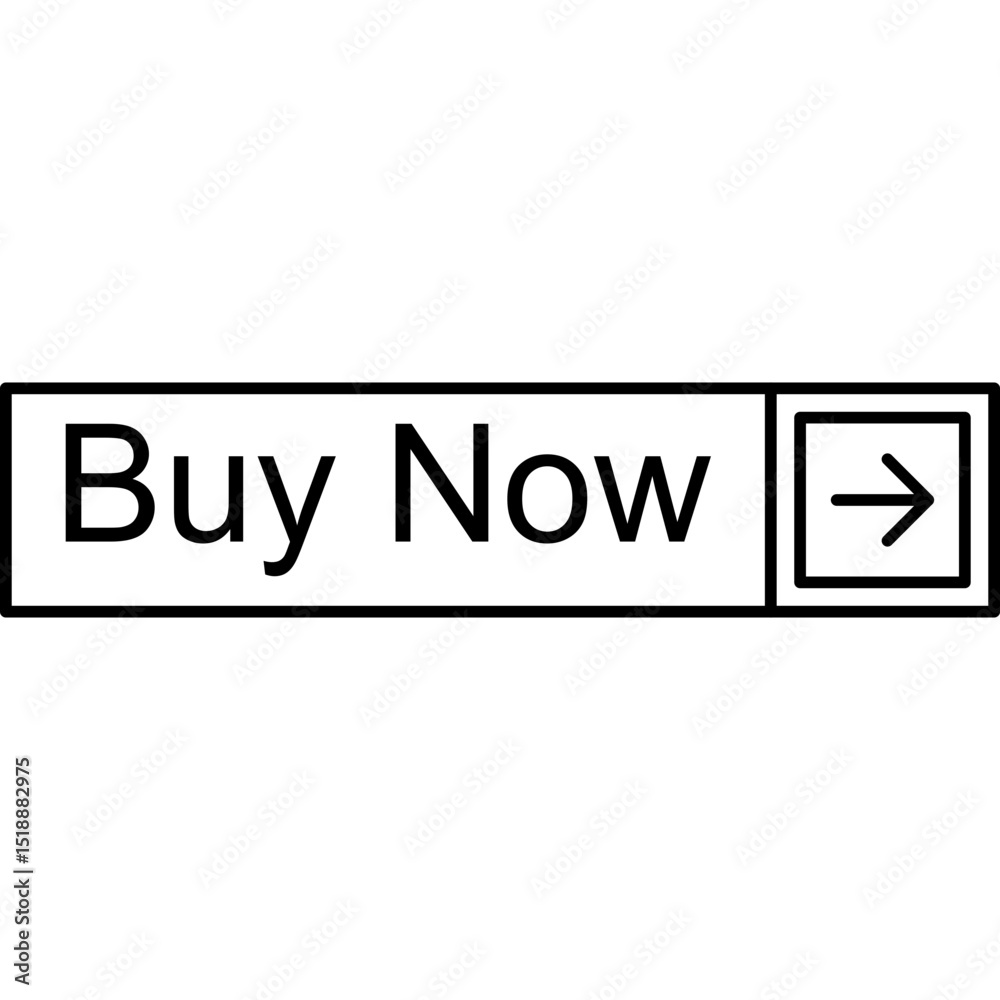 Obraz premium Buy Now Vector Icon