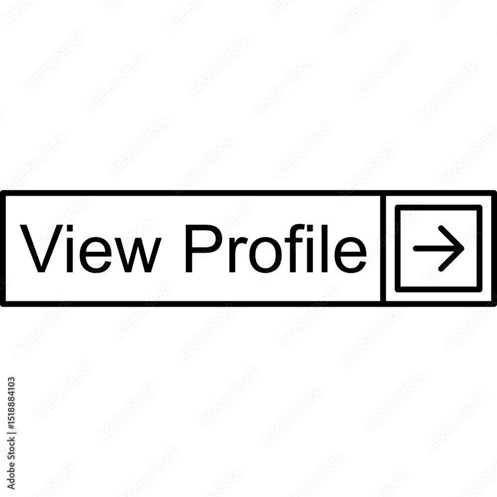 Fototapeta premium View Profile Vector Icon