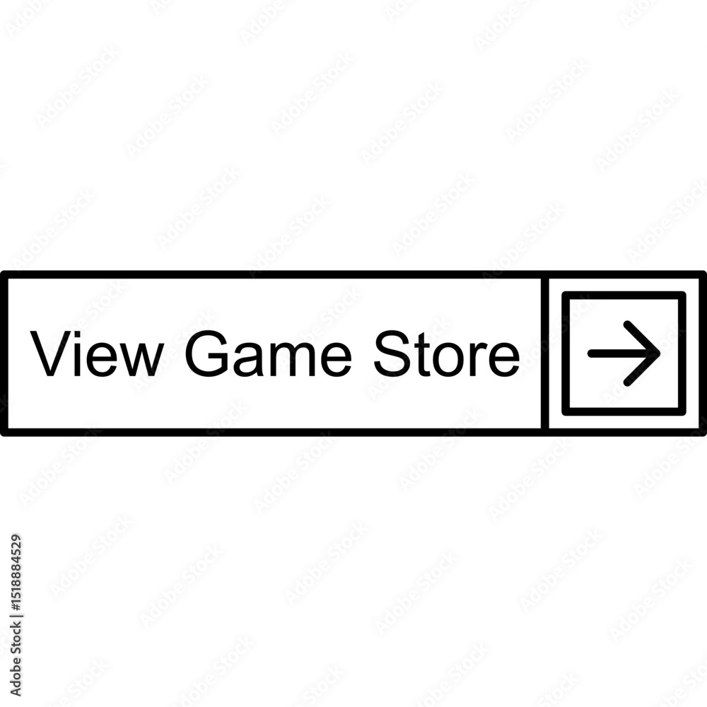 View Game Store Vector Icon View Game Store Vector Icon