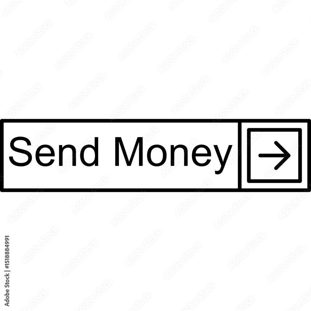 Send Money Vector Icon Send Money Vector Icon
