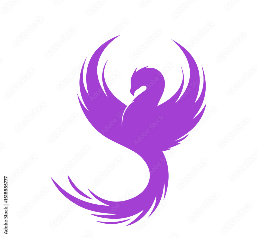Fototapeta premium vector illustration of a swan
