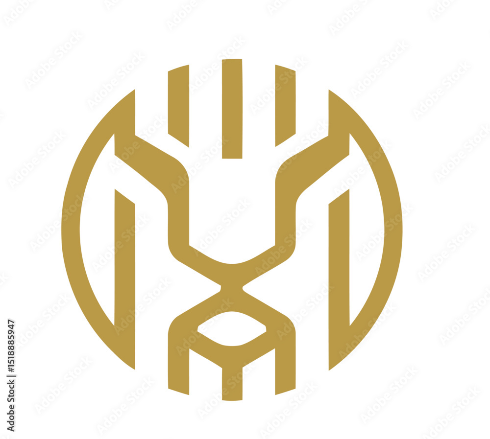 Obraz premium golden crown symbol