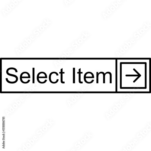 Select Item Vector Icon