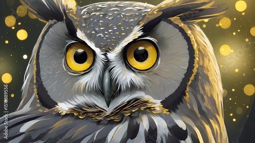 great horned owl