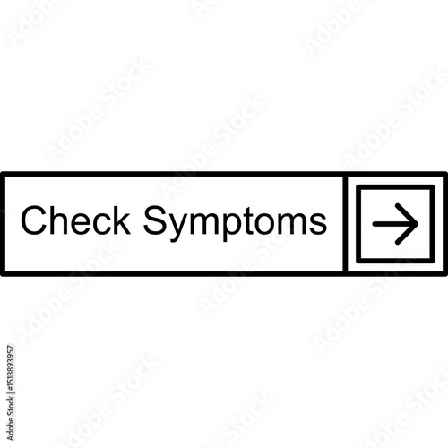 Check Symptoms Vector Icon