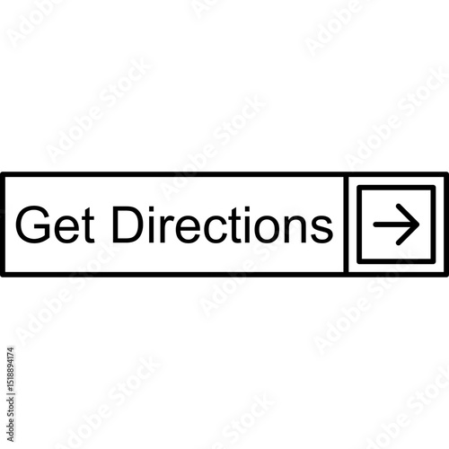 Get Directions Vector Icon