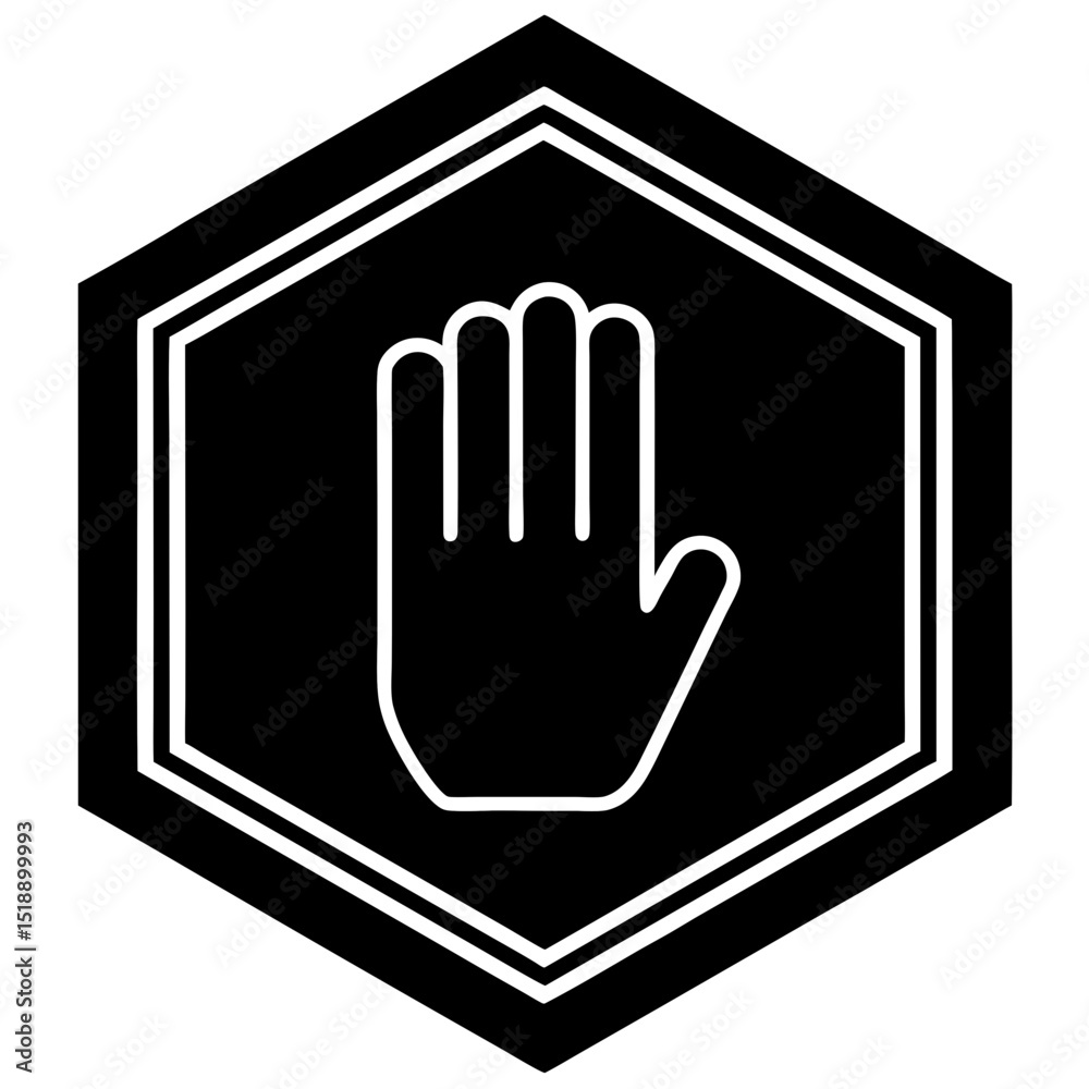 Obraz premium hand sign icon